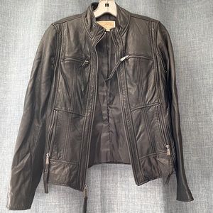 Michael Kors Genuine Leather Jacket